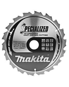 Makita B-09363 Hoja de sierra circular Madera (nudo/uña)
