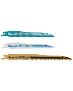 Makita B-13677 Juego de sierras de sable de 3 piezas