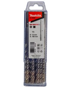 Makita B-16586 P4S:Broca SDS-PLUS 12x160mm 10s