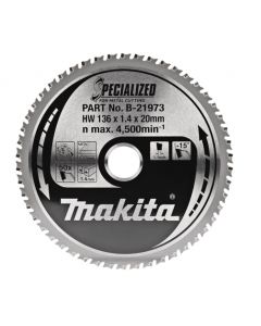 Makita B-21973 Hoja de sierra circular Chapa fina de acero