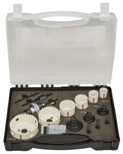 Juego de sierra de corona Makita B-38679 15 piezas