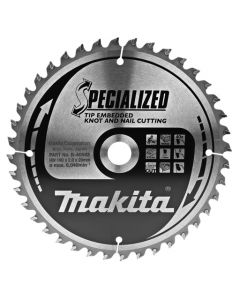 Makita B-40593 Hoja de sierra para cortar madera (nudos/uñas)