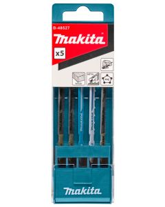 Makita B-48527 Juego de 5 hojas de sierra de calar