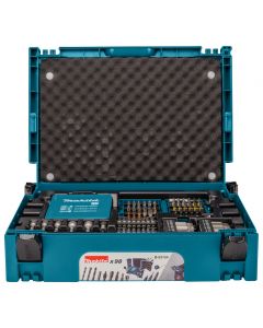 Makita B-53154 Juego de brocas/atornilladores de 98 piezas 