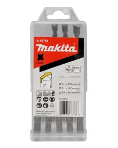Makita B-55784 PBS: juego de brocas de 5 piezas SDS-PLUS