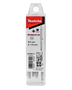 Makita B-63214 P4S:Broca SDS-PLUS 5x110mm 10pcs
