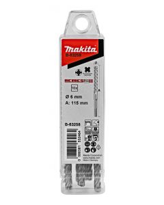 Makita B-63367 P4S:Broca SDS-PLUS 8x115mm 10pcs