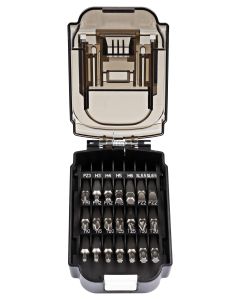 Makita B-68323 Juego de puntas de atornillar batería de 21 piezas