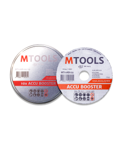Mtools Accu Booster disco de corte acero/RVS 125x1,0 mm. por 10 uds.