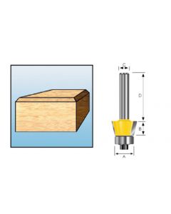Makita D-10615 Fresa chaflán+carrera 22gr S8