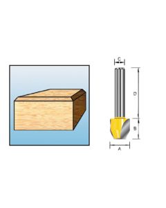 Fresadora biseladora Makita D-10659 30gr S8