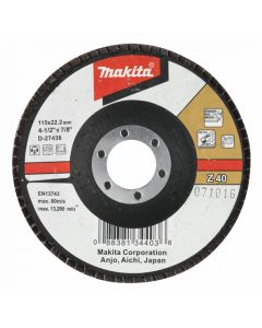 Makita D-27501 Disco de láminas 125 Z80