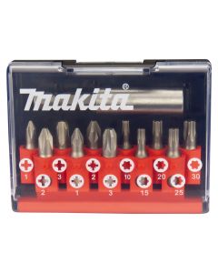 Makita D-31083 Juego de puntas de atornillar de 12 piezas