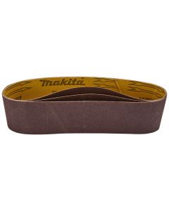 Makita D-67181 Cinta de lija K120 76x610 Roja