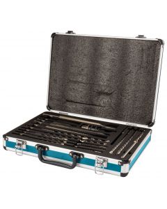 Juego de brocas y cinceles Makita D-71196 de 18 piezas
