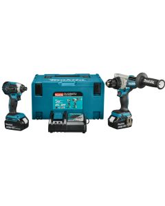 Taladros y tornillos (de impacto) Makita DLX2545TJ LXT 18 V Combiset