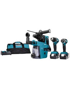 Makita DLX3106TW1 18 V Combiset para atornillar (impacto) y taladrar en madera y hormigón