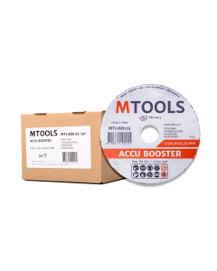 Mtools Accu Booster disco de corte acero/RVS 125x1,0 mm. por 50 uds.