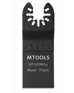 Mtools Hoja de sierra de inmersión multiherramienta HCS Standard 18tpi 34x40mm. DW MT06DW04