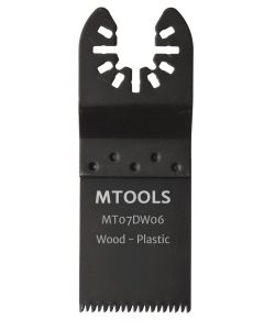 Mtools Hoja de sierra multiherramienta HCS Precision 14tpi 34x40mm. DW MT07DW06