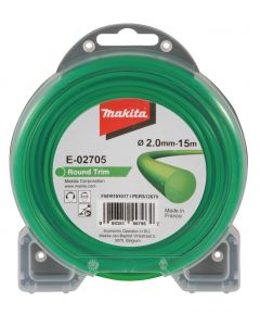 2Makita E-02705 Alambre de corte ,0X15M Redondo