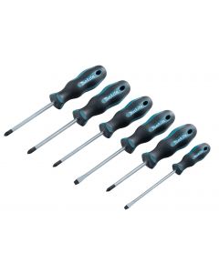 Juego de destornilladores Makita E-10528 6 piezas