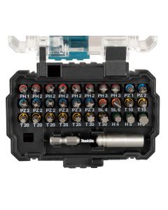 Makita E-13552 Juego de brocas de impacto de 31 piezas