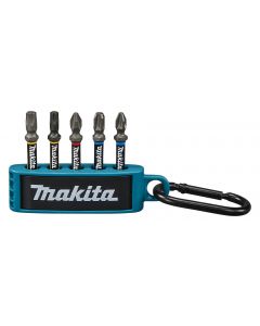 Makita E-13568 Juego de 5 puntas para tornillos de impacto