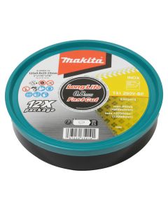 Makita E-22953-12 Disco de corte de acero inoxidable