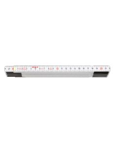 SOLA regla plegable madera HW2/10 blanca
