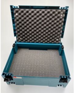2 Makita Mbox no. + Pixel Foam Pick&Pluck inlay + Foam Lid Insert