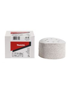 Makita P-37437 Disco lijador 125mm K180 Blanco Velcro