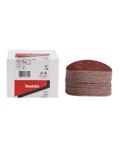 Makita P-43620 Disco lijador 125mm K40 Rojo Velcro