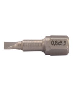 Makita P-53291 Punta de tornillo sl0.8x5.5x25mm