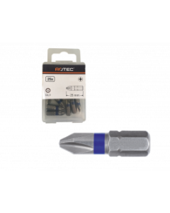 Punta de tornillo Rotec PH2 x 25 Caja 