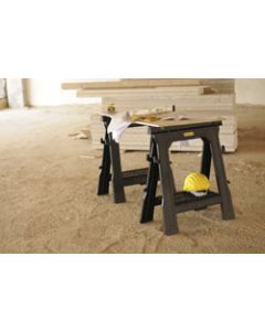 Stanley STST1-70713 Caballete plegable con ranura en V (par)