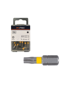 Tornillo torx Rotec T25 x 25 Caja 