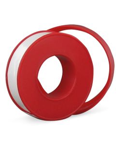 2 Van Duinen TechnoTape Cinta de gas Gastec® Aprobación QA | Clase de presión 0, bar Blanca 12 mm x 12 m x 0,10 mm Cuf corta
