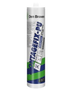 Zwaluw / Den Braven Montagefix-PU Adhesivo para la construcción, 310 ml Beige