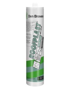 Zwaluw / Den Braven Roofplast, 310 ml Negro