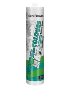 Zwaluw / Den Braven Sellador de silicona-COLORES, 310 ml RAL 7035 (Gris claro)