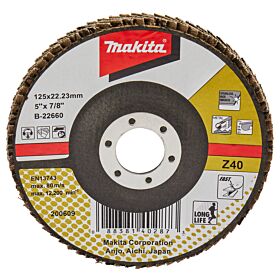Makita B-22660 Disco de láminas 125mm Z40