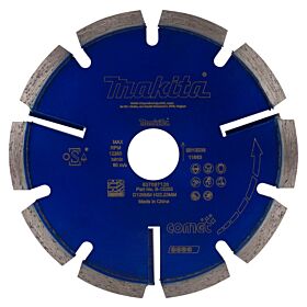 Makita B-13253 Disco diamantado para juntas 125x22.23x6.4mm azul