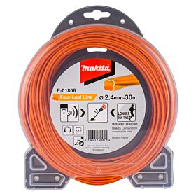 2Makita E-01806 Alambre de corte ,4x30mtr naranja