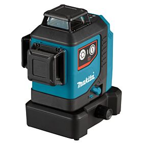 Makita SK700D 12 V Max Láser de línea cruzada rojo 3x 360°