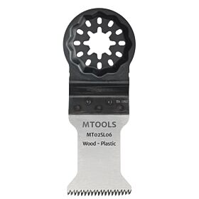 Mtools Hoja de sierra multiherramienta HCS Precision 14tpi 35x50mm. Starlock MT02SL06