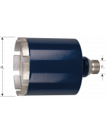 Taladro de caja 82 mm, toma de ½", Rotec, 770.0821 