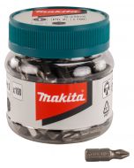 Makita B-24876 Punta de tornillo PH2x25mm en bote 100 piezas