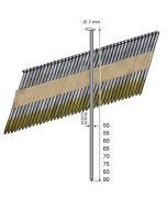 2Fijaciones Dutack Clavo con cabeza de clip ,8x50mm 34° zincado liso