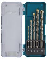 Makita D-72877 Juego de brocas para roca de 5 piezas